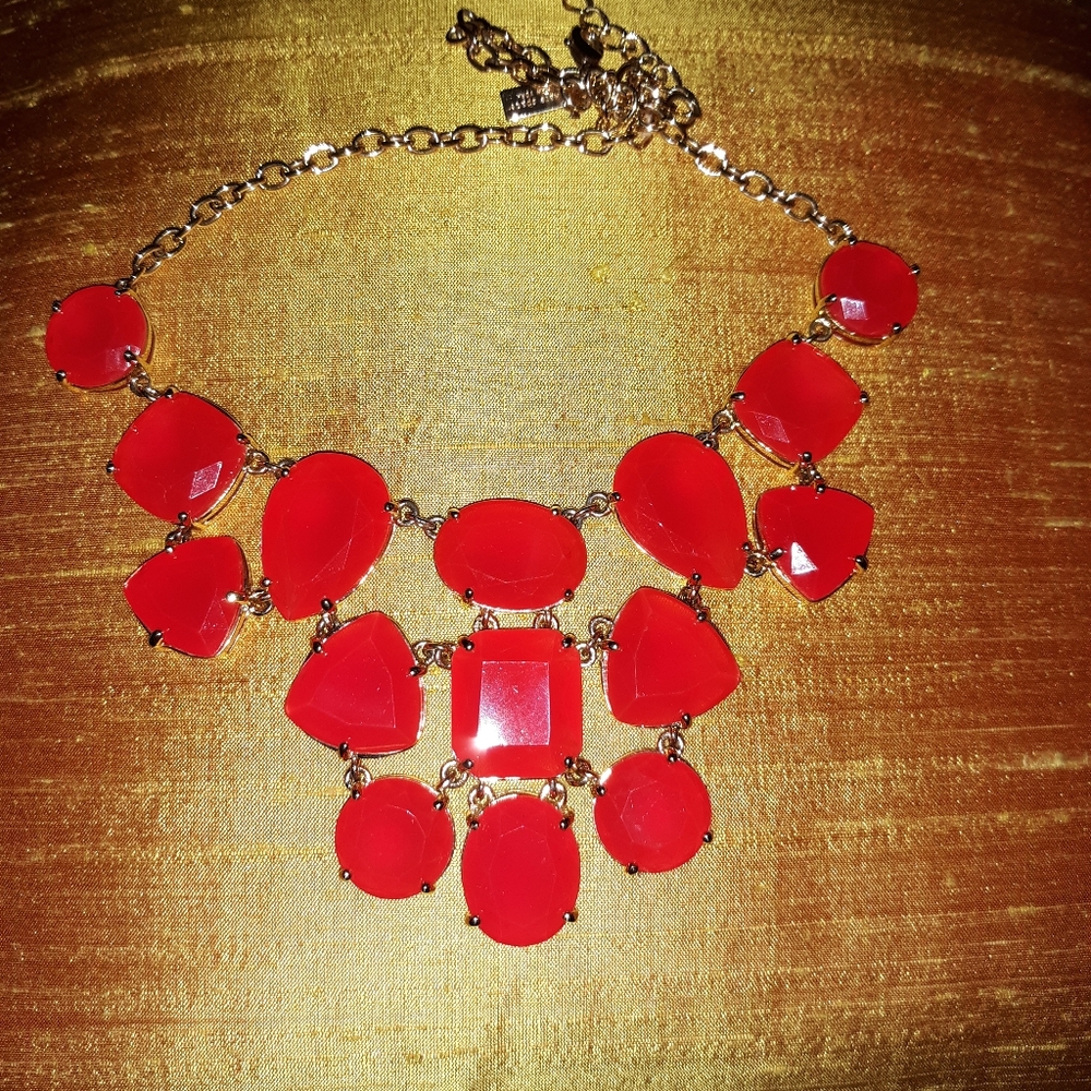 Gorgeous Neon Watermelon Kate Spade Vintage Necklace